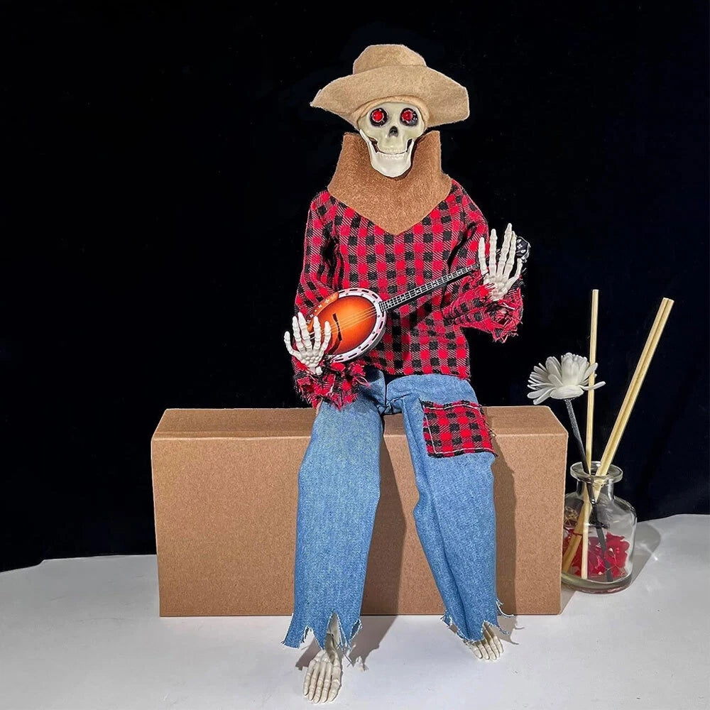 Funny Animated Dueling Banjo Skeletons
