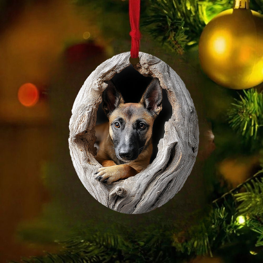 Belgian Malinois - Animal Christmas Ornament CH173