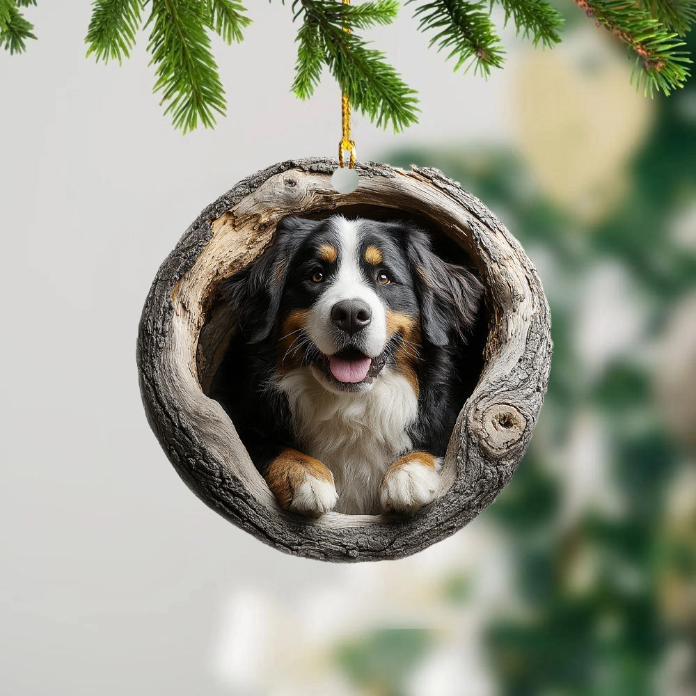 Bernese Mountain Dog - Animal Christmas Ornament CH176