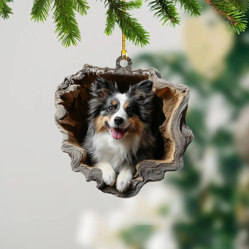 Border Collie - Animal Christmas Ornament CH180