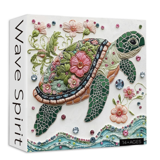 Wave Spirit Jigsaw Puzzle 1000 Pieces - Turtle