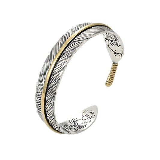 Vintage Feather Bracelet