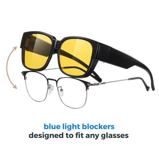 SnapShades Fit Over Blue Light Blockers