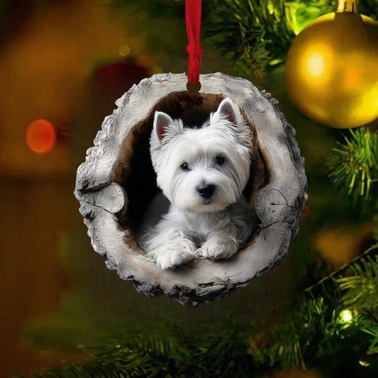 West Highland White Terrier - Animal Christmas Ornament CH216