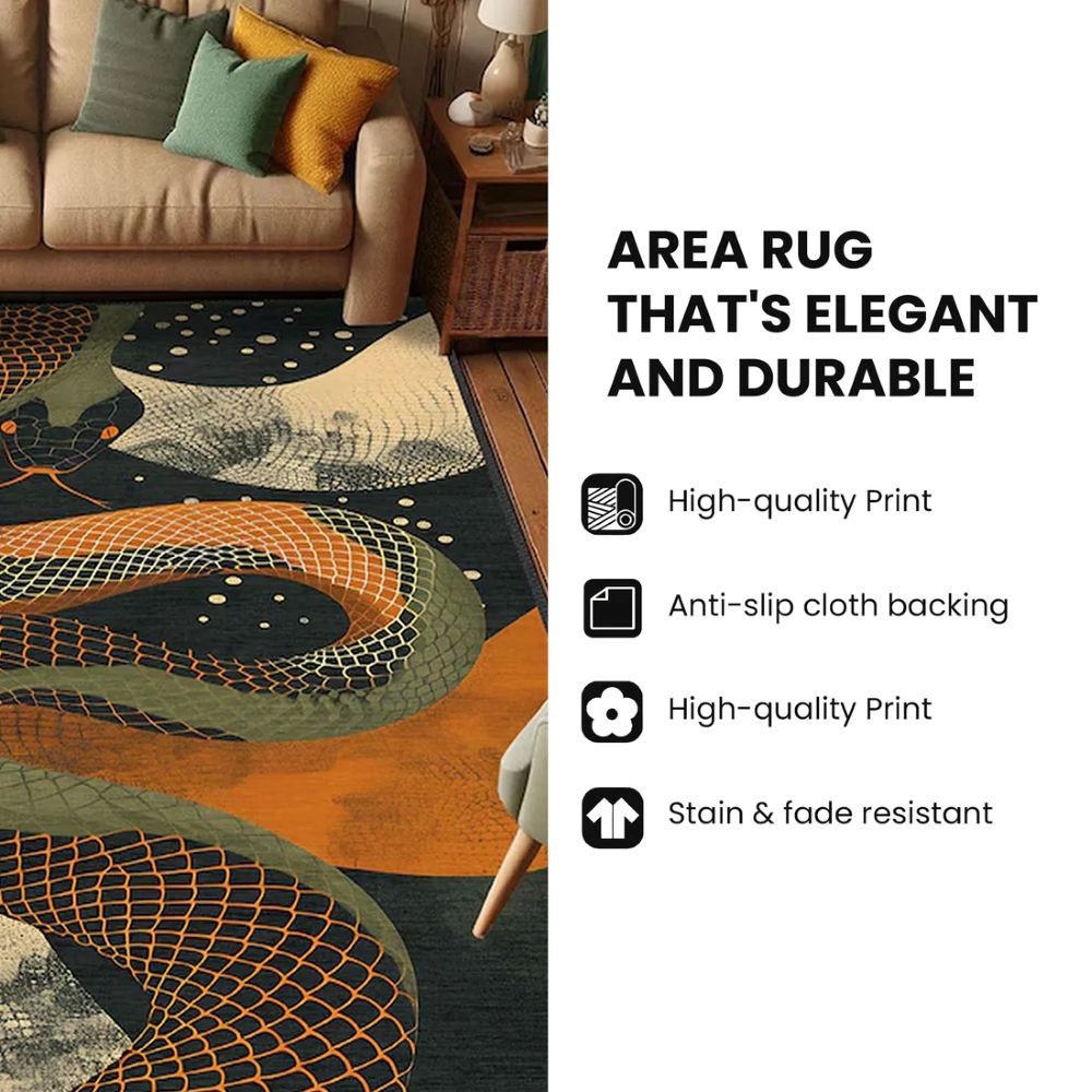 Rustic Guardian - 3D Illusion Area Rug - H653