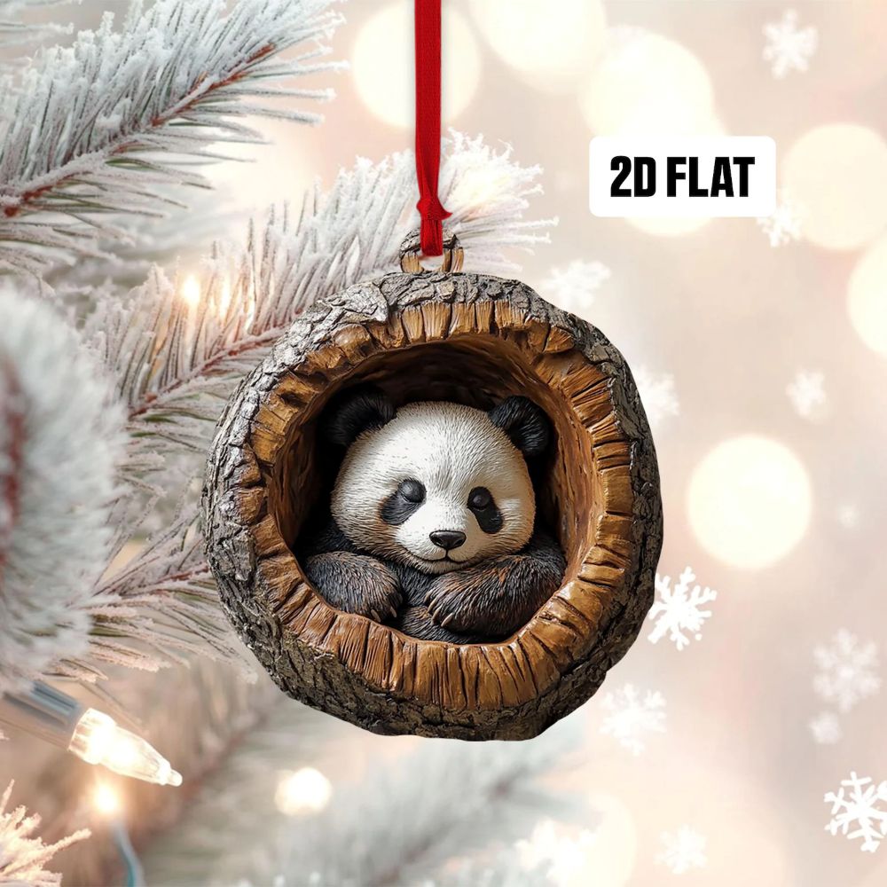 Panda - Animal Christmas Ornament CH072