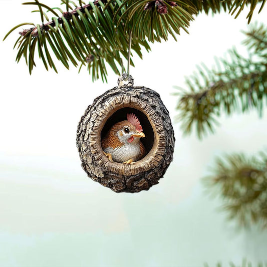 Chicken - Animal Christmas Ornament CH140
