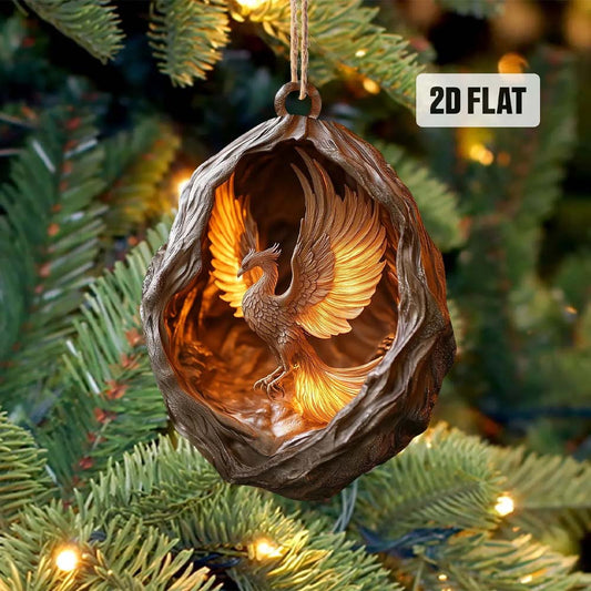Phoenix - Animal Christmas Ornament CH225