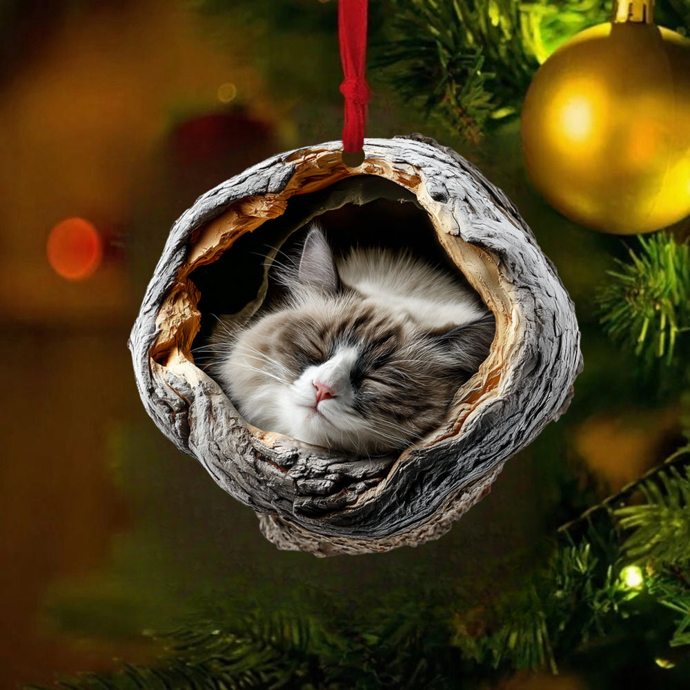 Ragdoll Cat - Animal Christmas Ornament CH257