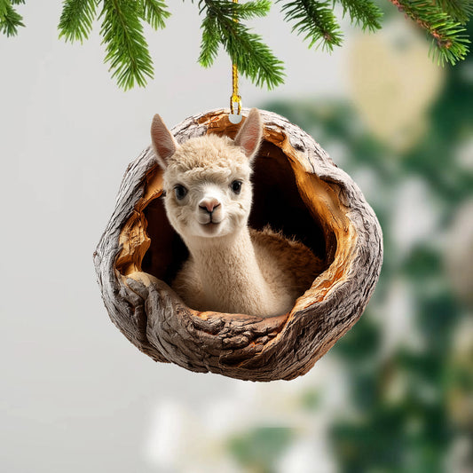 Alpaca - Animal Christmas Ornament CH267