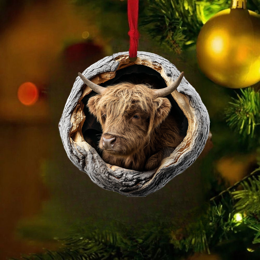 Highland Cattle - Animal Christmas Ornament CH293