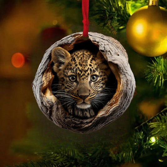 Leopard - Animal Christmas Ornament CH299