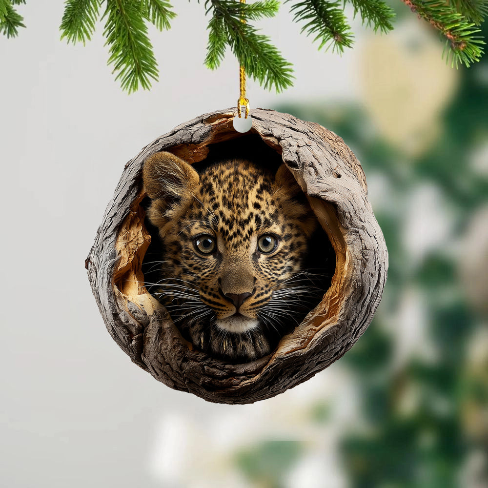 Leopard - Animal Christmas Ornament CH299