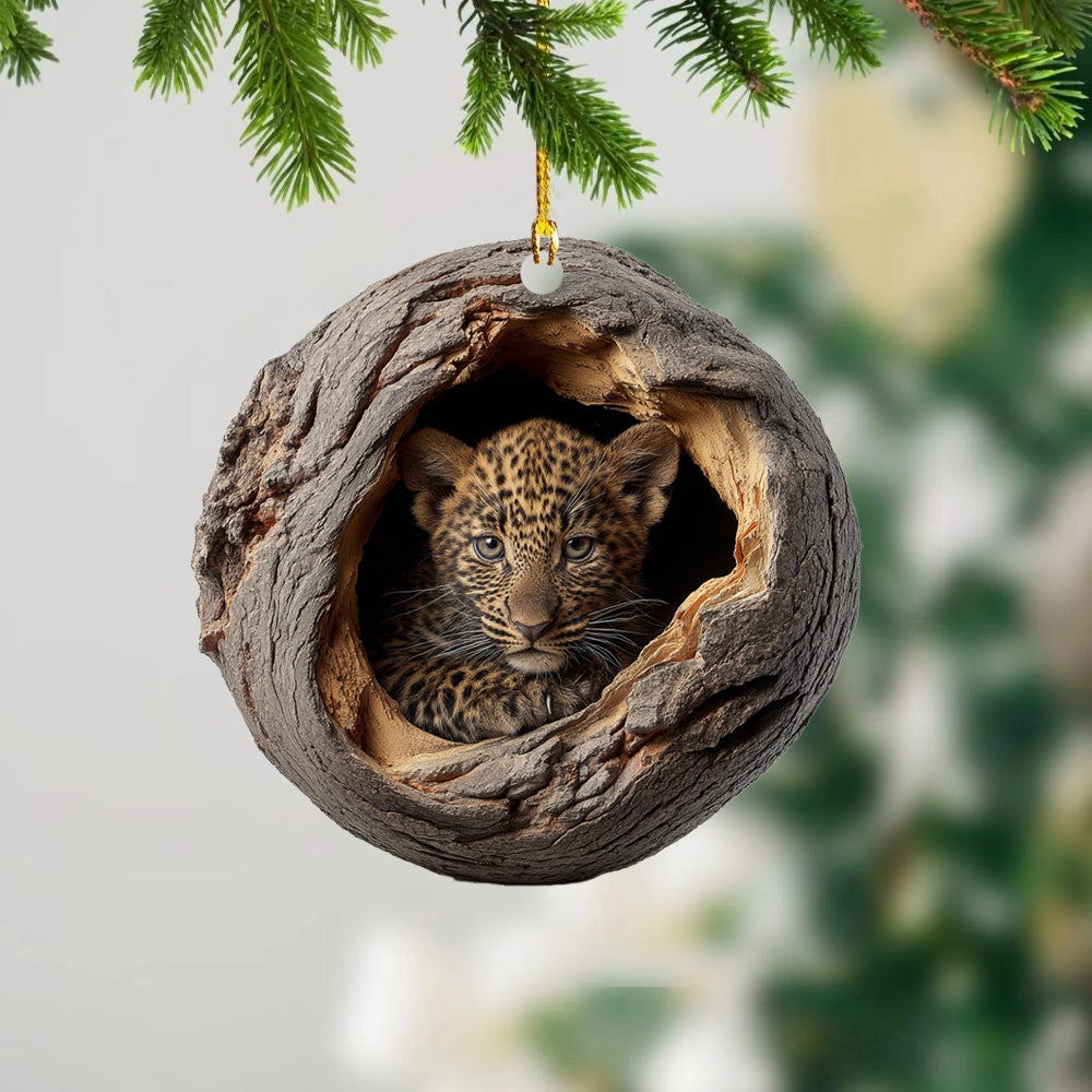 Leopard - Animal Christmas Ornament CH301