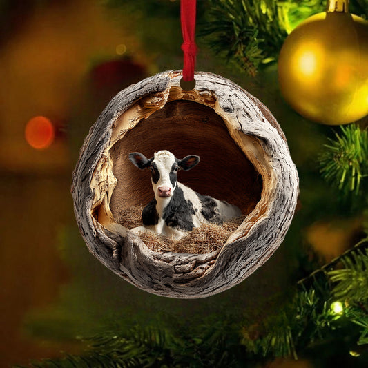 Milk Cow - Animal Christmas Ornament CH304