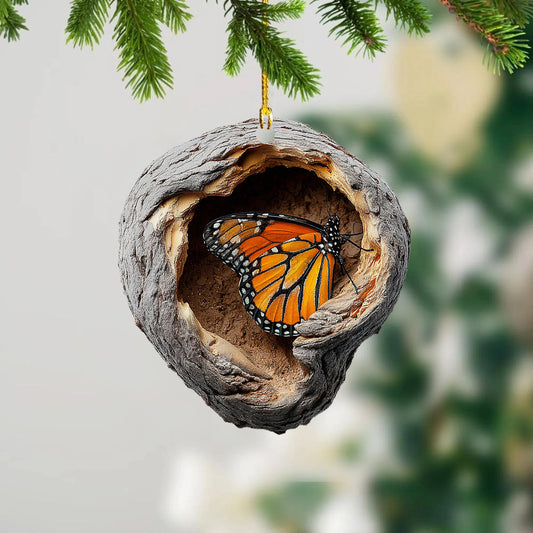 Monarch Butterfly - Animal Christmas Ornament CH305