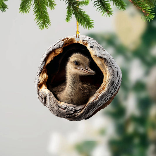Ostrich - Animal Christmas Ornament CH309