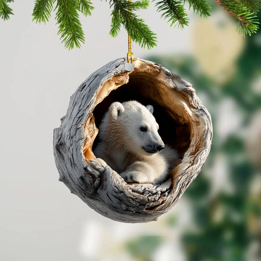 Polar Bear - Animal Christmas Ornament CH311