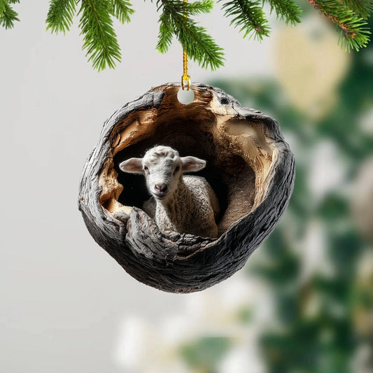 Sheep - Animal Christmas Ornament CH316