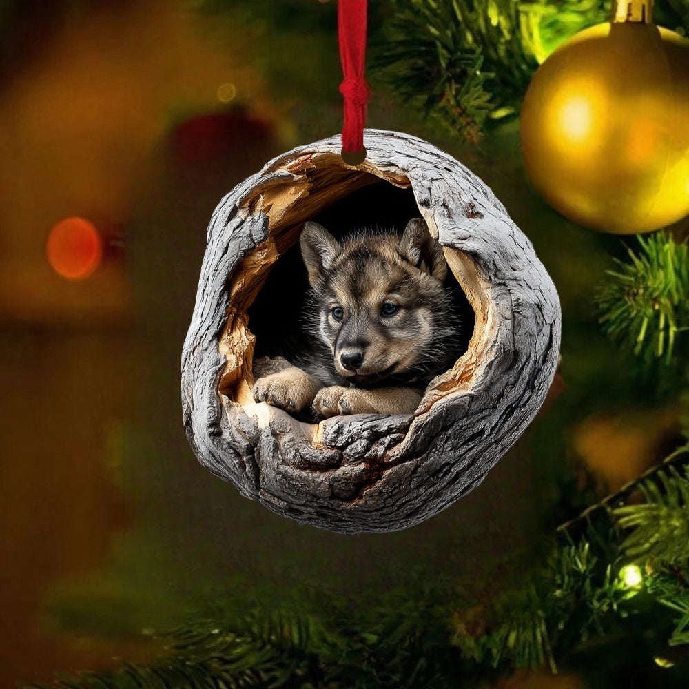 Wolf - Animal Christmas Ornament CH327