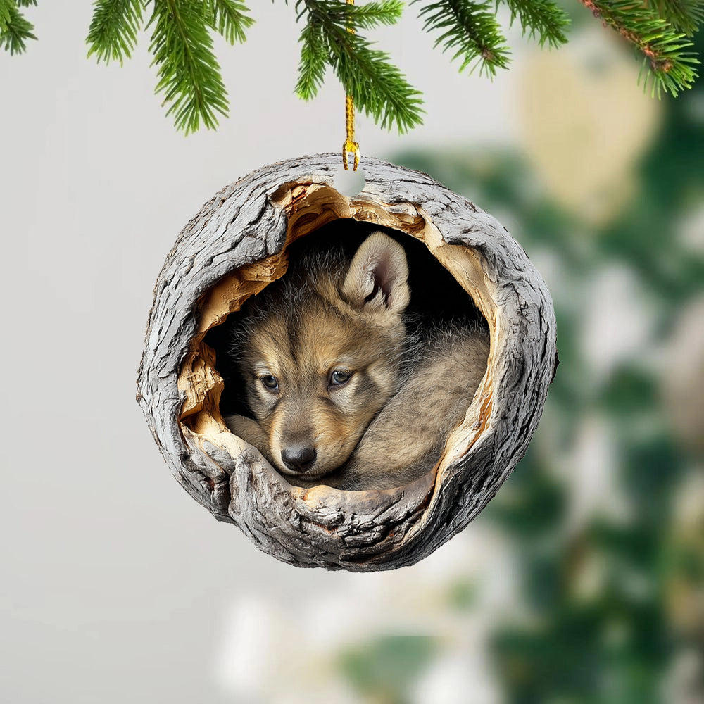 Wolf - Animal Christmas Ornament CH328