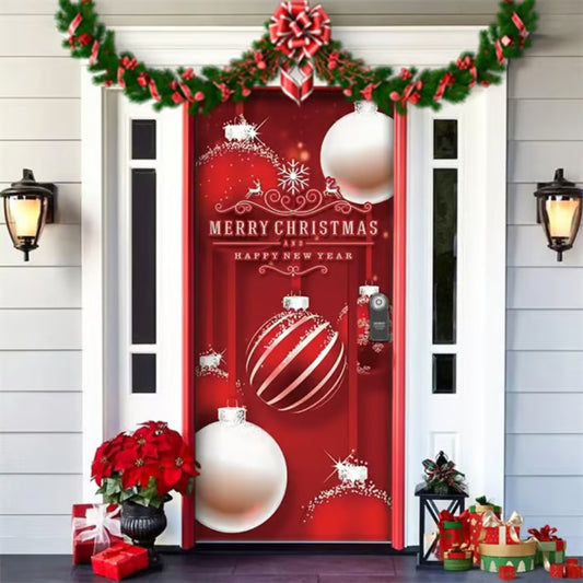 Christmas Front Door Decoration - Balloons - H504