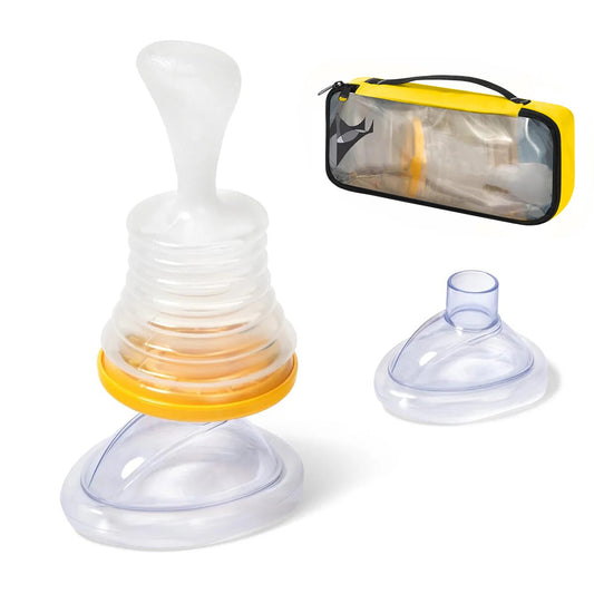 Portable Airway Suction Device Travel Kit - Emergency Anti-Choking Tool for Adults & Kids