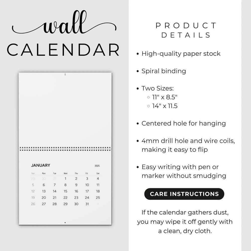 Feminist Calendar 2026, Happy New Year Canlendar