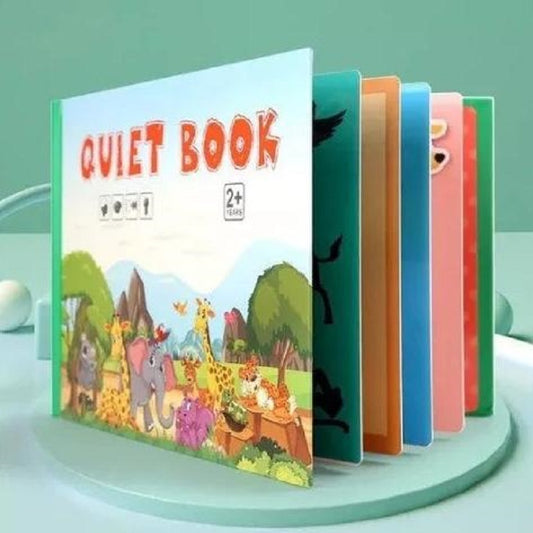 Montessori Busy Book for Kids to Develop Learning Skills