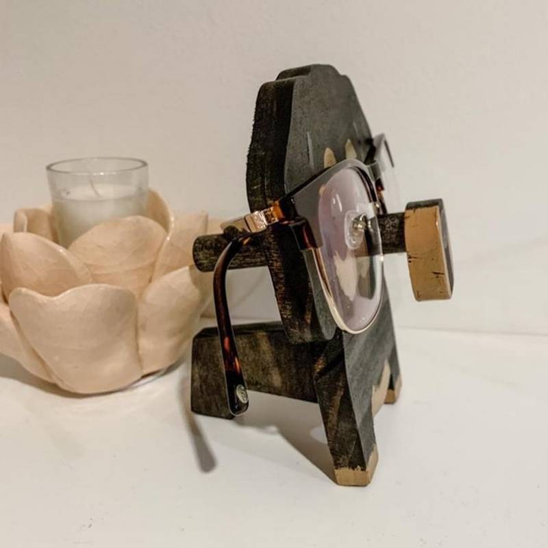 Hans - Handmade Dachshund Glasses Stand Art Gift