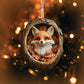 Fox - Animal Christmas Ornament CH101