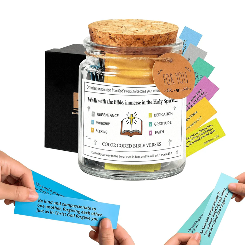 WALK WITH THE BIBLE VERSE JAR