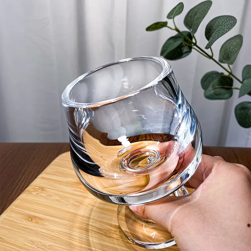 Handmade Natural Quartz Crystal Clear Goblet