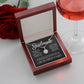 To My Soulmate - "My Life, Love & Best Friend" Sparkling Pendant Set