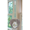 Angel Wings Crystal and Pewter Wings Suncatcher