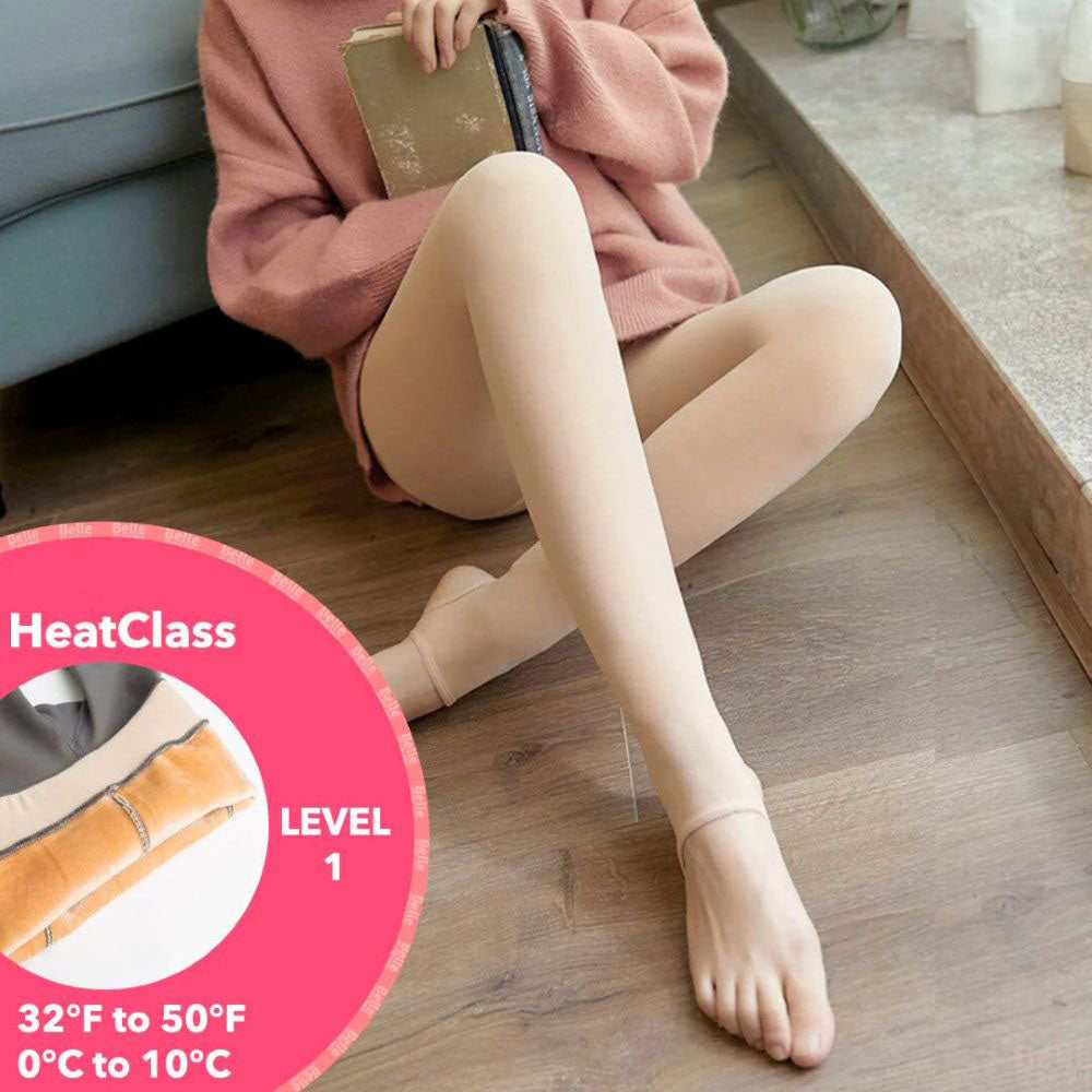 Belle's HeatClass Translucent SuperStretch Pantyhose Leggings