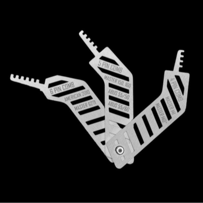 Comb Lock Picking Set