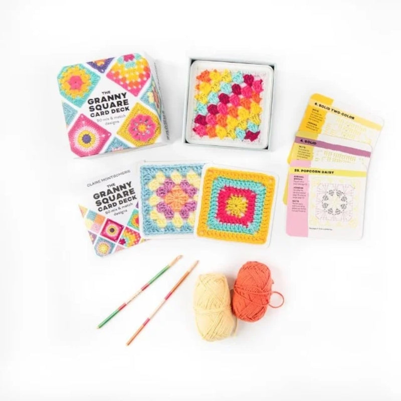 The Granny Square Card Deck: 50 Mix and Match Designs