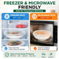 100PCS Disposable Stretch Food Covers for Bowls & Plates