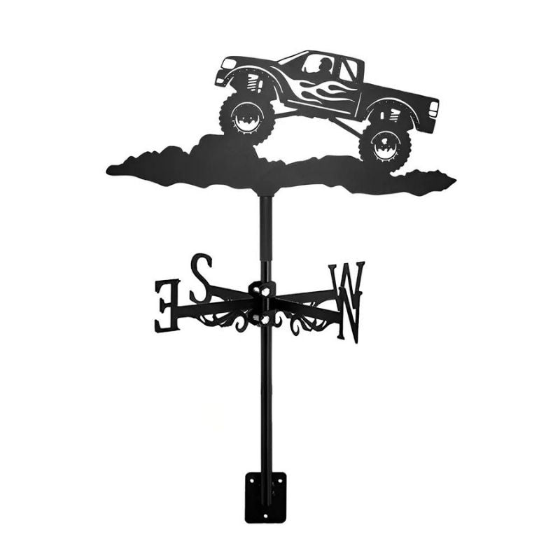 Mountain Off-Road Vehicle Stainless Steel Weathervane MW102