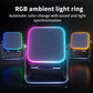 5-in-1 Wireless Induction Bluetooth Speaker with Adjustable Phone Stand