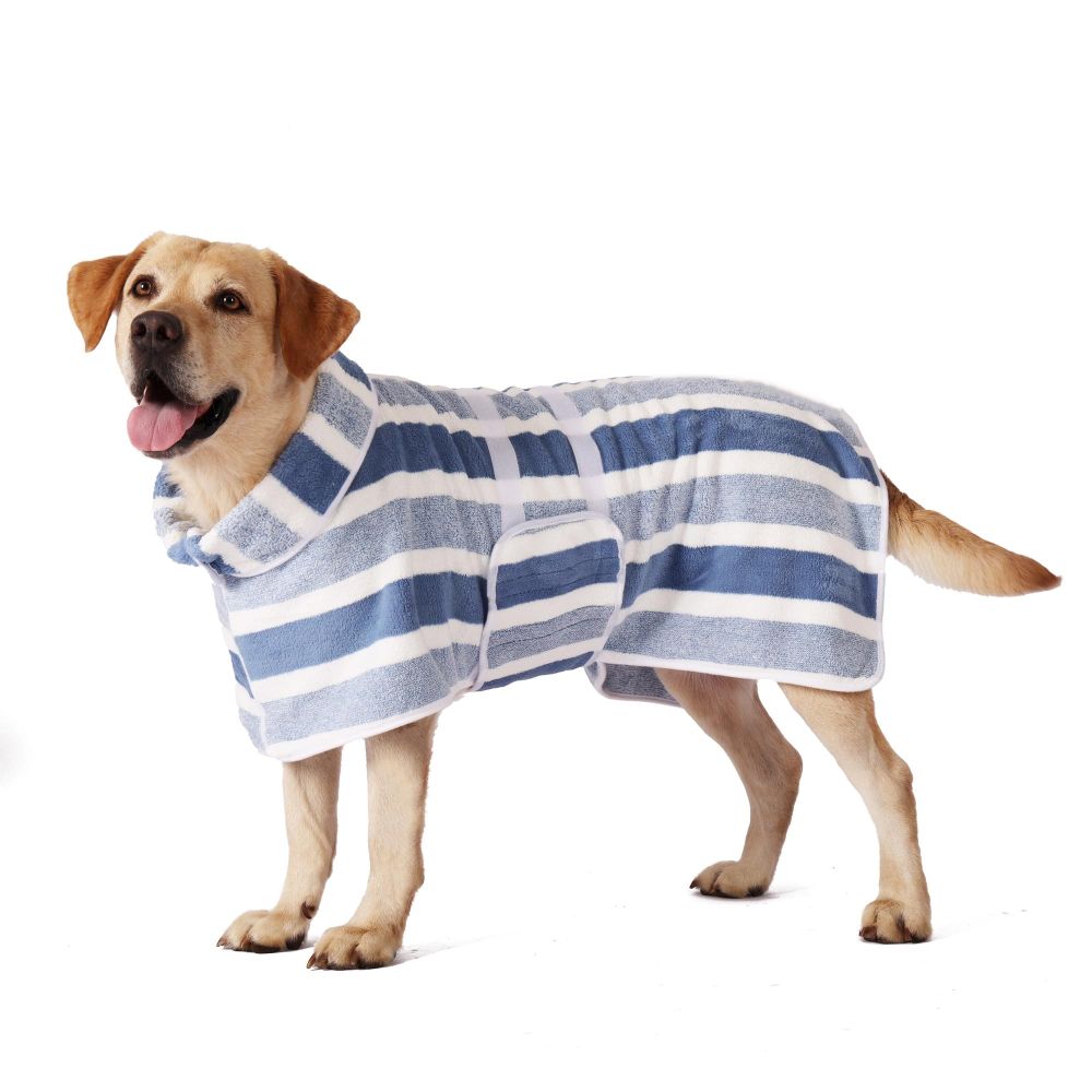 Quick-Drying Dog Bathrobe - Super Absorbent Soft Pet Towel Wrap