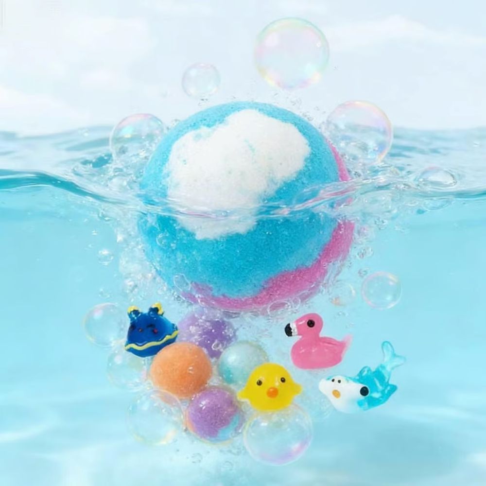 Bath Bombs For Kids – 12 Pack With Surprise Toys Inside, Easter Basket Stuffers