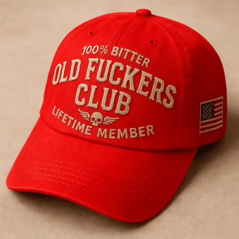 Vintage Distressed "Old Club" Lifetime Member Cap