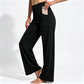 Wide Leg Pants Woman Yoga Pants with Pockets Stretch Loose Casual Lounge Sweatpants Petite/Regular/Tall