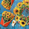 3D Pop-up Greeting Card Wreaths