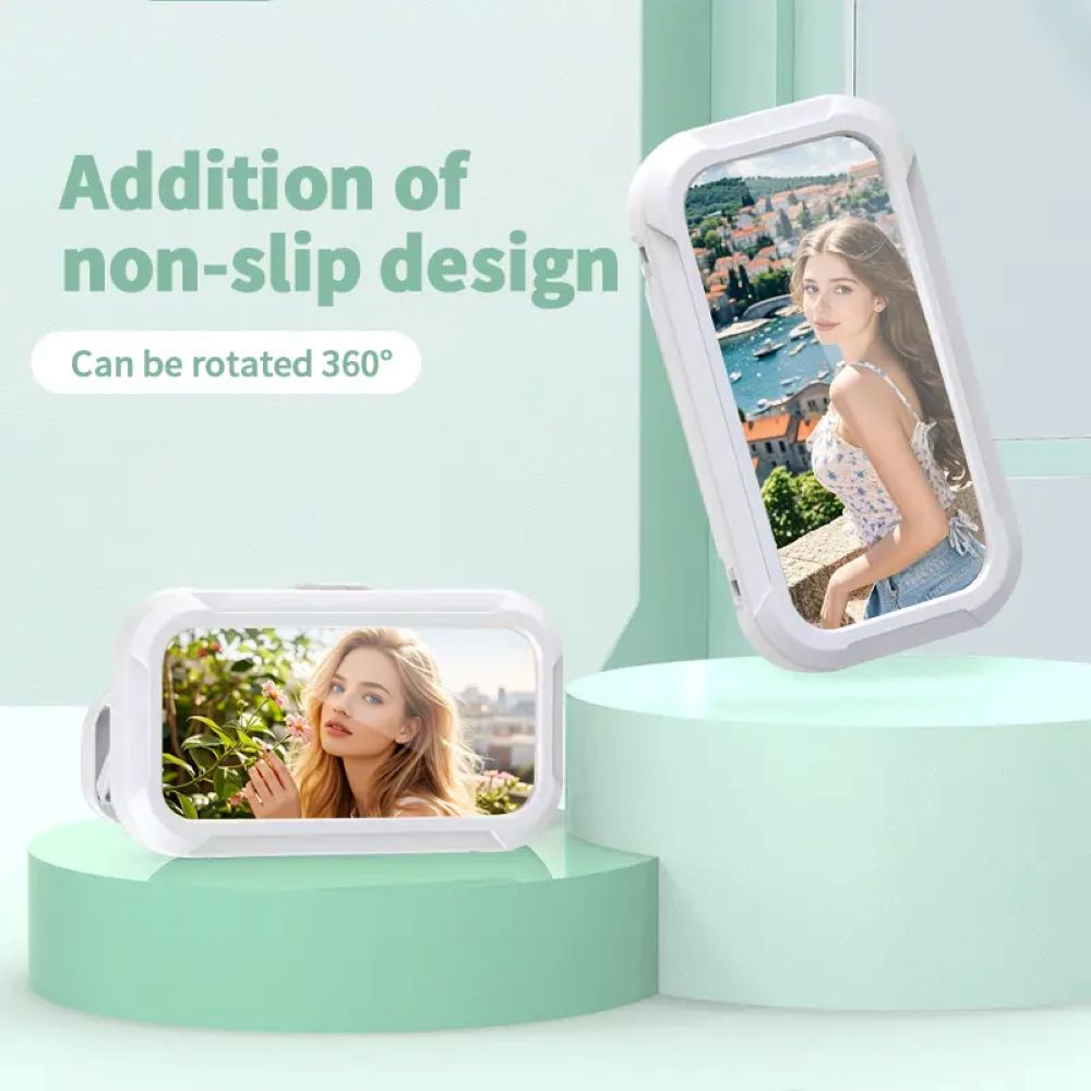 Waterproof Shower Phone Holder – 360° Rotating Wall Mount for Smartphones