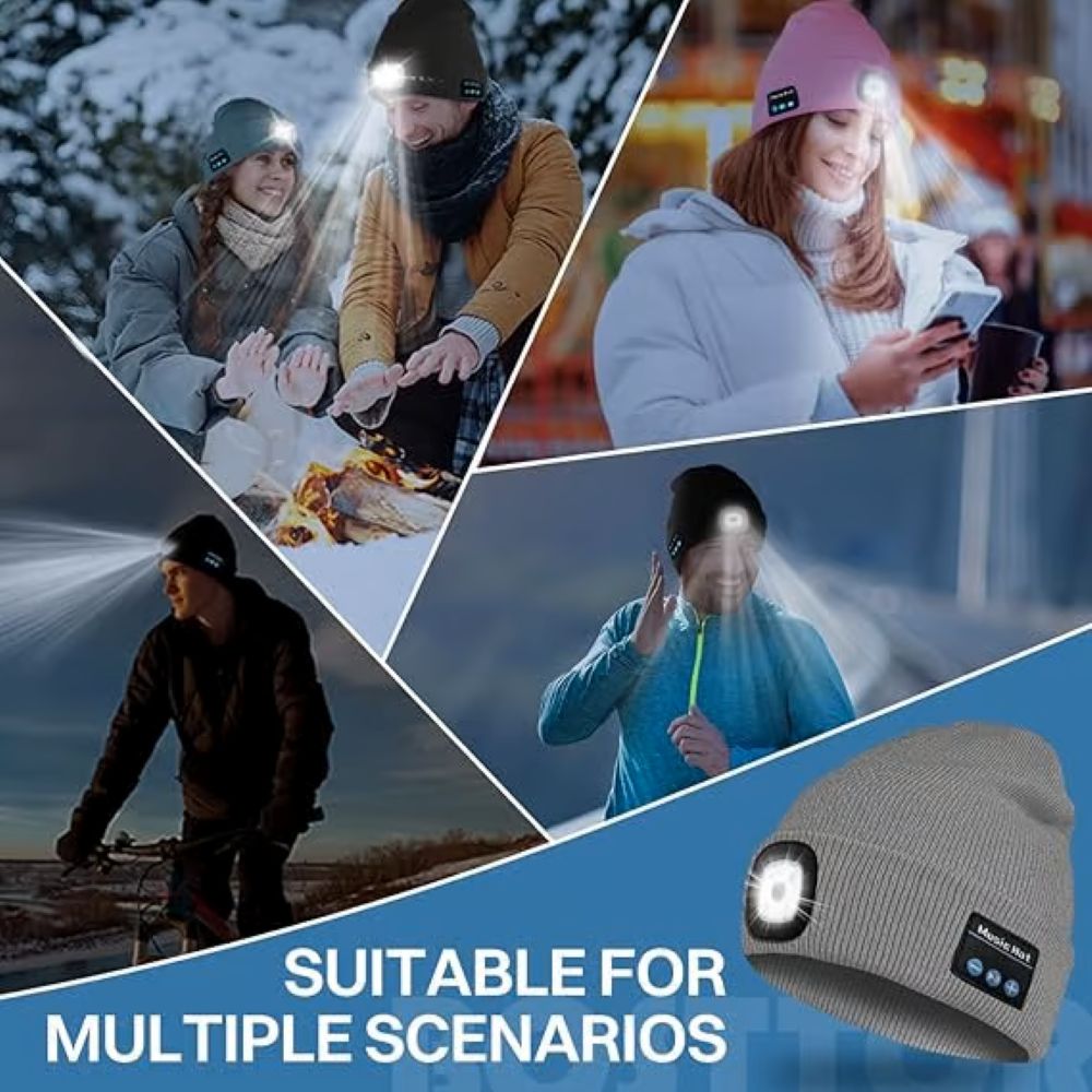 LED Bluetooth Beanie