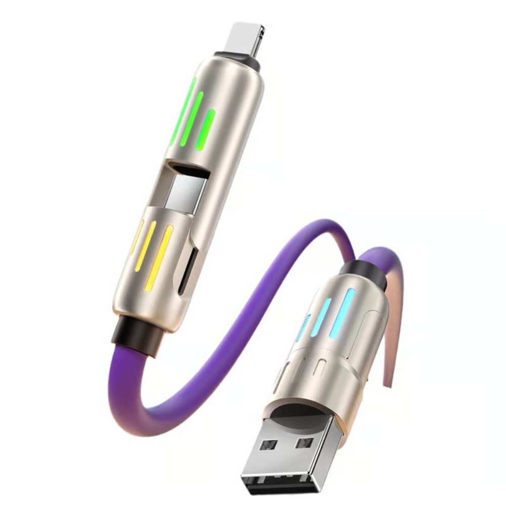 4-in-1 USB Charging Cable fast charging MAX 60W