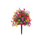 Artificial Violet for Outdoor Indoor Garden Home Decoration